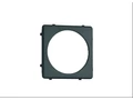 Kép 1/2 - Cikkszám: 363037, megnevezés: Segédkeret szerelvényekhez kerek, fekete
