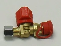 1-es gázcsap 8 mm-es gázcsőhöz, gyorscsatlakozó 1-es gázcsap 8 mm-es gázcsőhöz, gyorscsatlakozó