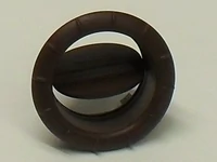 Végzáró elem, barna, RAL817, Ø 65 mm