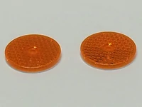 Jokon kör alakú prizma, sárga színmegjelenésben. Átmérője 60 mm.  Jokon kör alakú prizma, sárga színmegjelenésben. Átmérője 60 mm.