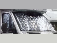 Hővédő burkolat vezetőfülkébe belül. Télen-nyáron jó hővédő tulajdonság