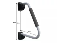 Biztonsági ajtózár fellépő korláttal Biztonsági ajtózár fellépő korláttal