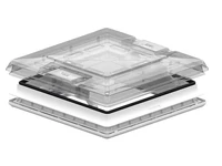 Tetőablak 50 x 50 cm - víztiszta