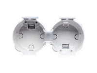 Cikkszám: 363004, megnevezés: Dupla érintésvédelmi hátfal / védőkupak