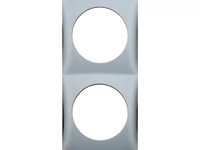 Cikkszám: 363023, megnevezés: Integro dupla keret, fényes króm