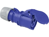 Cikkszám: 370015, megnevezés: Háromcsapos lengő dugaljzat (CEE 17)