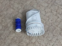 High Power TWIN vízpumpa 19 I / min. 1,4 bar / 4,6 A