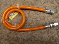 Gáztömlő 100 cm - 10 mm 1/4" balos hollandi / 1/4" balos hollandi Gáztömlő 100 cm - 10 mm 1/4" balos hollandi / 1/4" balos hollandi