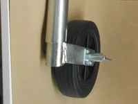 Cikkszám: 494001, megnevezés: Komplett orrkerék műanyag felnivel PINSTOP