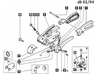 AL-KO Biztonsági kapcsolófej AKS 3004