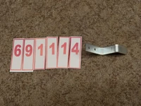 Fém tartó idom asztalhoz