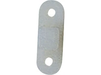 Elősátor beakasztófül - függőleges - műanyag