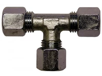 Vágógyűrűs T összekötő idom 10 mm Vágógyűrűs T összekötő idom 10 mm