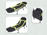 ET-Q kempingágy fekete-zöld színben ET-Q kempingágy fekete-zöld színben