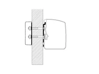 Omnistor 3200 adapterkészlet sík falra