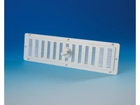 Szellőzőrács műanyag, 325 x 105 mm, fehér Szellőzőrács műanyag, 325 x 105 mm, fehér