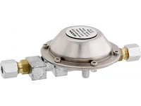 Alacsony nyomású nyomásszabályozó 30 mbar 1,5 kg/h RVS 8 x RVS 8