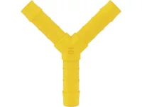 Csőelosztó Y-idom 12 mm sárga