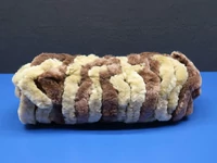 Bejárati függöny 56 x 185 cm barna/bézs