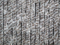 Bejárati függöny 56 x 205 cm fehér/ezüst/barna Bejárati függöny 56 x 205 cm fehér/ezüst/barna