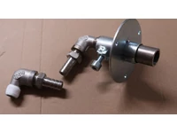 Padlóátvezető készlet 12/12 mm