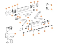 THULE Markise Omnistor 5002 alkatrészek alul a részletes ábrán!