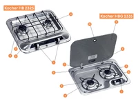 DOMETIC Tűzhely HBG 2335 alkatrészek alul a részletes ábrán!