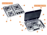 DOMETIC Tűzhely HB 3400 alkatrészek alul a részletes ábrán!