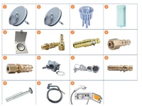 REICH Vízcsatlakozó szerelvényalkatrészek alul a részletes ábrán!