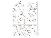 Thule Sport & Elite kerékpártartó alkatrészek