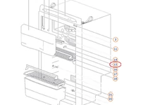 Rögzítő Thetford hűtőhöz