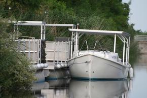 Szolár hajóval a Fertőn