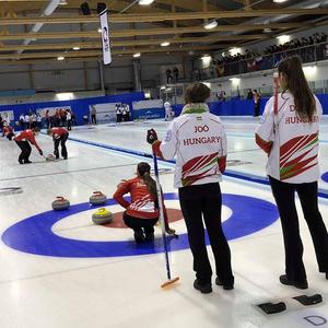 Curling nyílt edzés