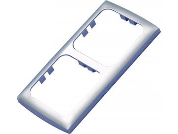 (M9974378) Kapcsolókeret 113 x 60 mm, kétrészes, világosszürke színben