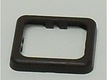 (M9974460) 60 x 60 mm-es keret barna színben