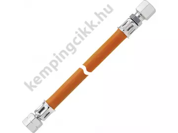 (M9952486) Közepes nyomású gáztömlő 30 cm DIN 4815 1/4&quot; balos hollandi / roppantógyűrű