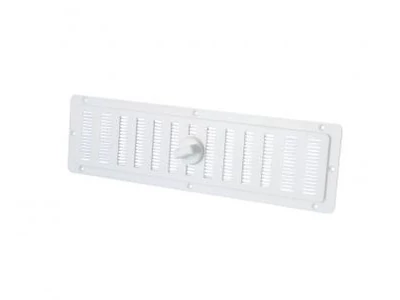 Szellőzőrács tolófedéllel 250 x 70 mm, fehér