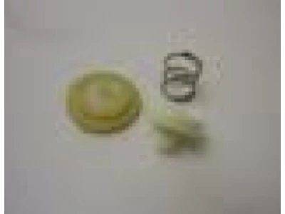 Szellőztetőgomb + rugó fehér