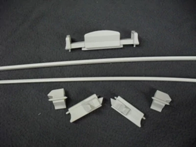 Kezelőegység készlet 38-as - szürke - kombirolóhoz