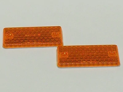 Jokon sárga téglalap megjelenésű, oldalsó prizma minden lakókocsihoz és utánfutóhoz