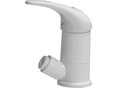 Róma emelőkaros keverő zuhanycsonk fehér