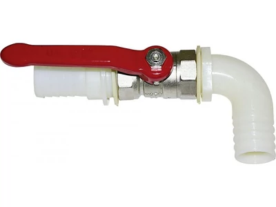 (M9971166) Zárócsap, mindkét végén 1 colos belsőmenetes csatlakozóval