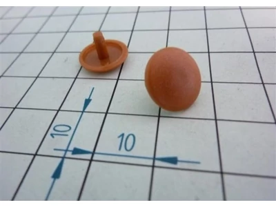 Csavarfejtakaró gomb csapos cseresznye