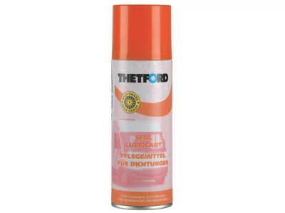 (M9945586) Speciális kenőanyag (tömítés-karbantartó spray) kazettás- és mobil-WC gumi tömítőgyűrűinek ápolásához. Ezen felül alkalmas zárak, zsanérok, naptető rudazatok, kerékpártartók stb. konzerválásához és gondozásához.