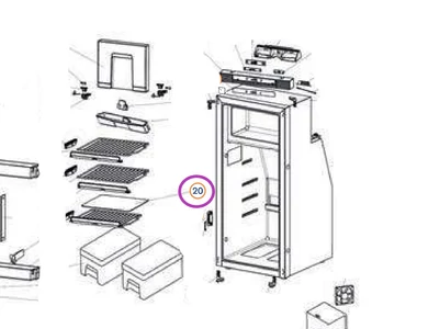 T2090 polctakaró elem