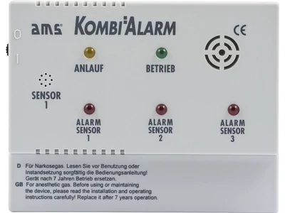 Cikkszám: 261003, megnevezés: Gázjelző készülék AMS Kombi Alarm