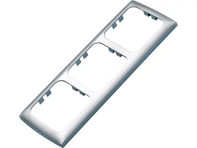 Cikkszám: 363016, megnevezés: Tripla keret kerekített sarokkal, ezüstszürke