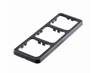 Cikkszám: 363017, megnevezés: Tripla keret lakókocsi szerelvényhez, fekete