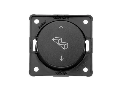 Cikkszám: 363035, megnevezés: Integro váltókapcsoló, antracit