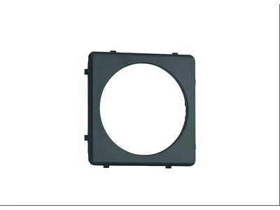 Cikkszám: 363037, megnevezés: Segédkeret szerelvényekhez kerek, fekete